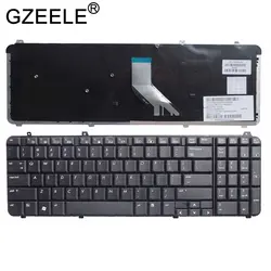 GZEELE Английский США клавиатура для hp Pavilion dv6-1180ep DV6-1202au dv6-1210sa dv6-1212sl dv6-1212tx dv6-1213tx dv6-1214ax черный