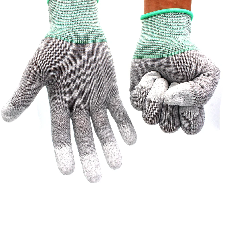 Персональные устойчивые к порезам Антистатические Рабочие перчатки статическое сопротивление перчатки из нержавеющей стали проволока безопасность работы анти-слеш защита от порезов