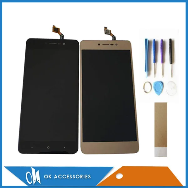 

5.5 Inch For BQ BQ-5591 BQ 5591 BQS 5591 BQS5591 Jeans LCD Display+Touch Screen Digitizer Assembly Black Gold White Tools Tape