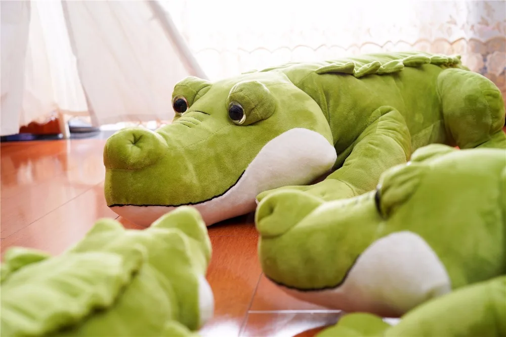 giant stuffed alligator