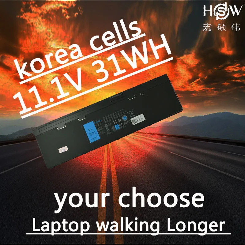 Аккумулятор HSW для ноутбука DELL Latitude 12 батарея 7000-E7240 E7240 ноутбуков E7250 аккумулятор