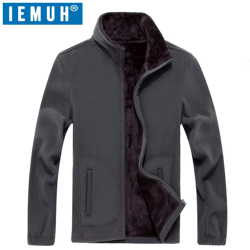 Buy IEMUH Brand XL 8XL Men Fleece Jacket Camping