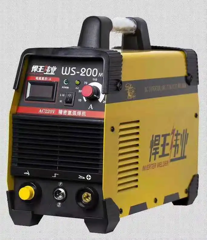 Inverter DC TIG Welding machine WS-200, single phase TIG200 Welder, tig welding equipment