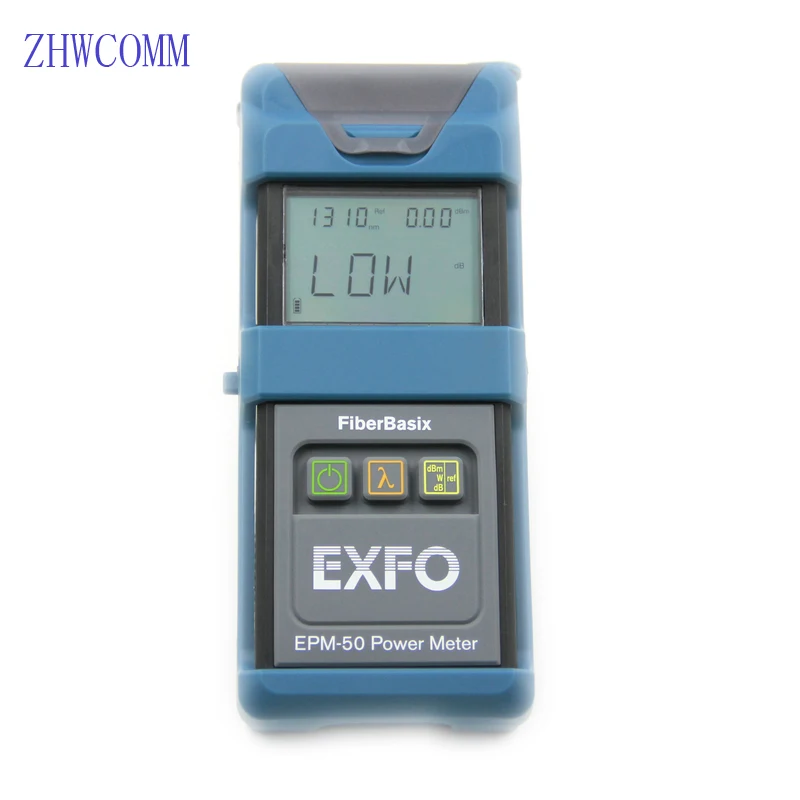 

ZHWCOMM Handheld Fiber Tester Efficient -50~26dBm EPM-50 Light Power Meter optical fiber optical light source power meter