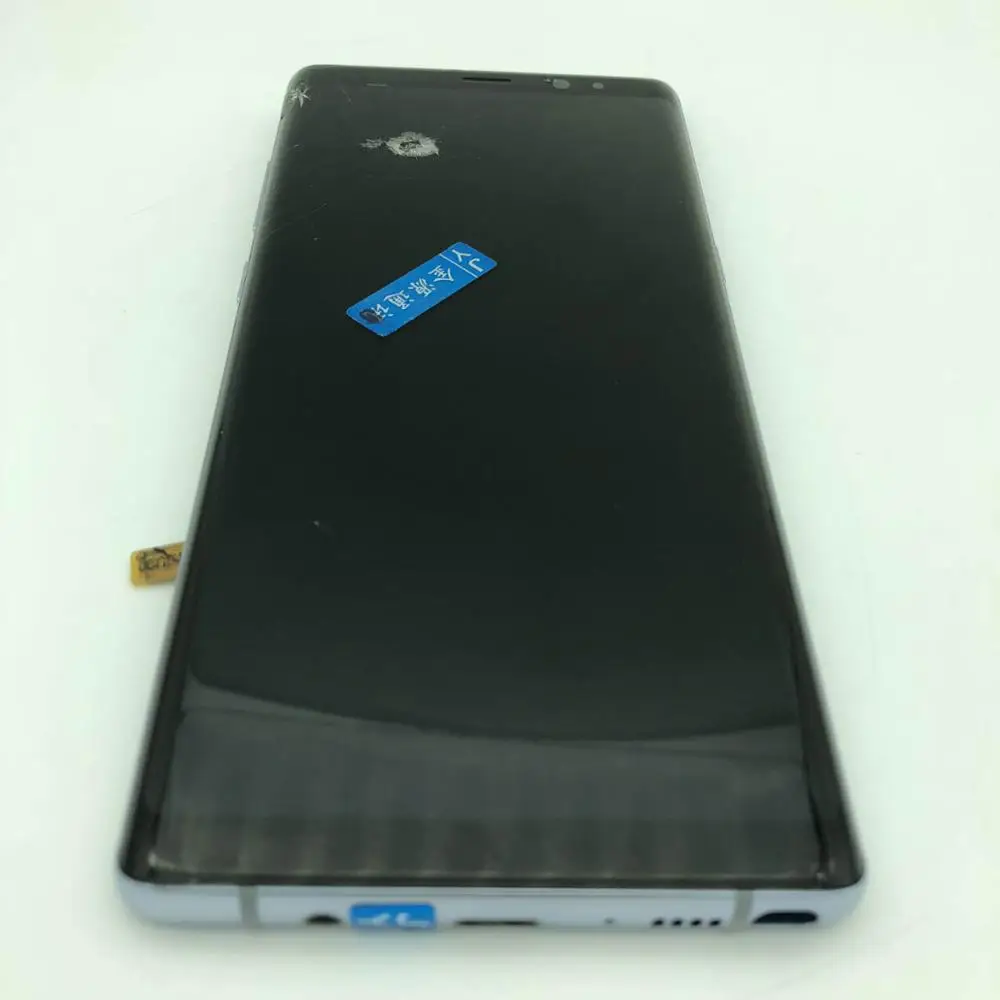 Сломанный ЖК-дисплей для телефона Galaxy Note 8 мобильный телефон практика как сделать Ремонт lcd s стекло и отдельная средняя рамка