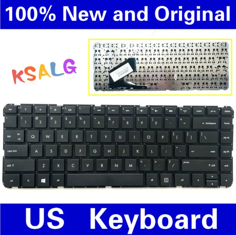 Клавиатура US для HP Pavilion 14 B SleekBook UltraBook TouchSmart B000 B100 b050la b061la b064la b158la Black|keyboard for hp|keyboard