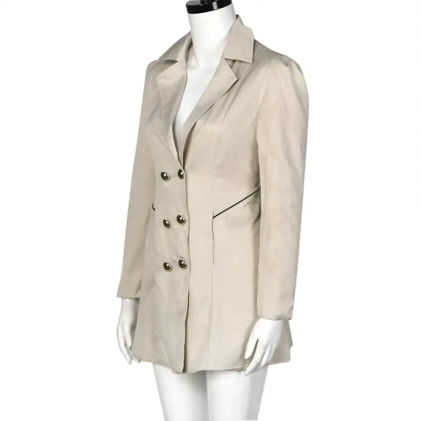 Chaquetas mujer 2018 свободная ветровка женское базовое Пальто повседневные топы с