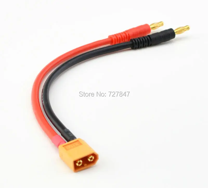 RC General Eletronic Part Balance Charge Cable 15cm XT60 to 4.0 Banana Plug for RC Helicopter Quadcopter XT60 Lipo Battery