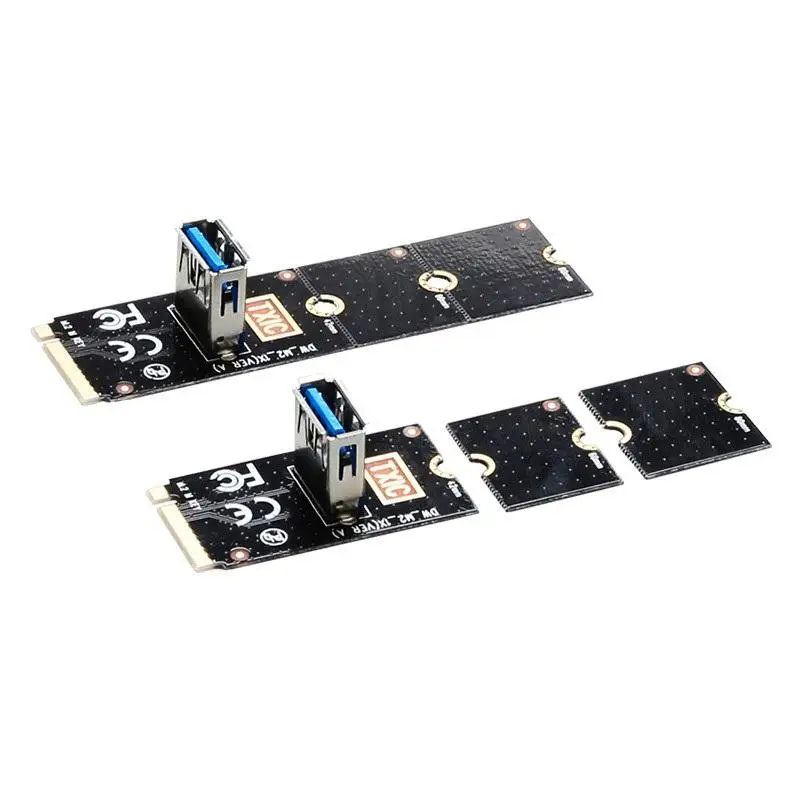 AMZDEAL NGFF M.2 Слот для USB3.0 PCI-E Riser Card M2 слот удлинитель адаптер для BTC/ETH майнинга