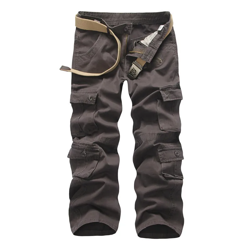 Heißer verkauf freies verschiffen männer cargo hosen camouflage hosen military hosen für mann 7 farben