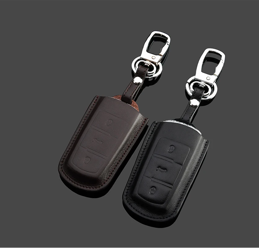 2016 New VW Key Rings For Car CC Magotan Genuine Leather 3D Effect Free