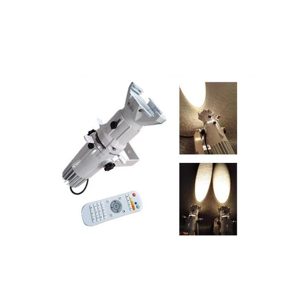 

4X LOT 26 Degree 20W WW/CW Mini Profile Light Effect Light for Church Fresnel Studio Event Spot Light Leko With Remote Control