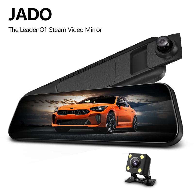 

JADO A650 X4 Stream RearView Mirror Dvr dash Camera avtoregistrator 10 IPS Touch Screen HD 1080P Car Dvr dash cam Night Vision