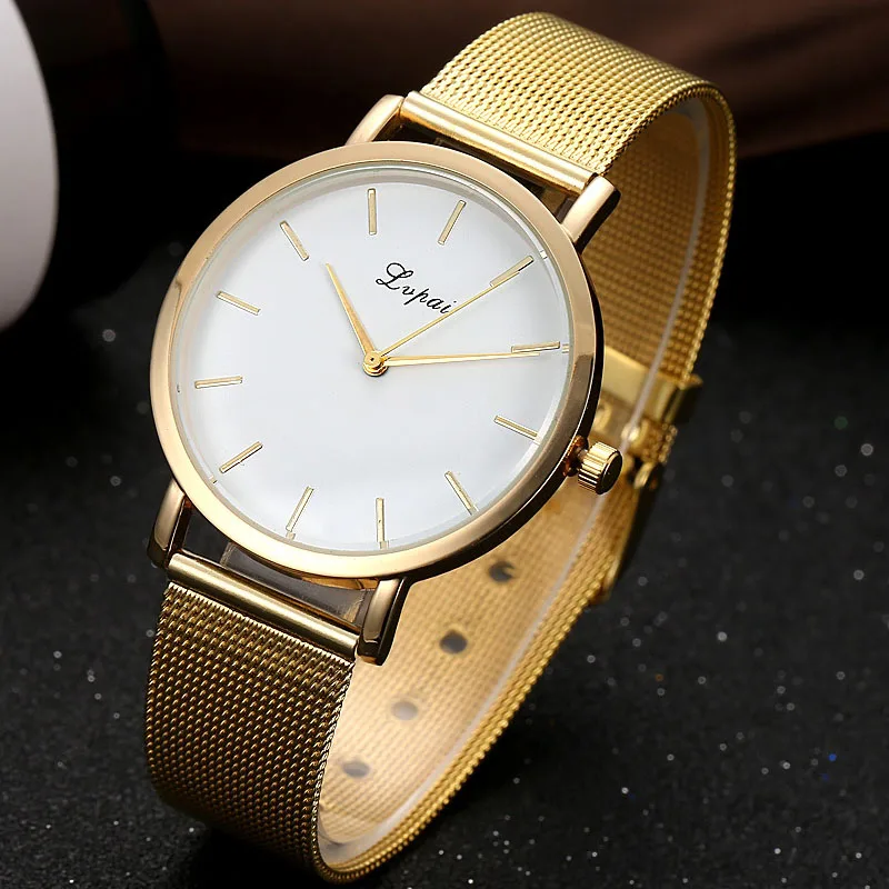 

Fashion Women's Watches Luxury Brand Ladies Watch Women Dress Bracelet Mesh Stainless Steel Quartz Female Clock Relogio Feminino