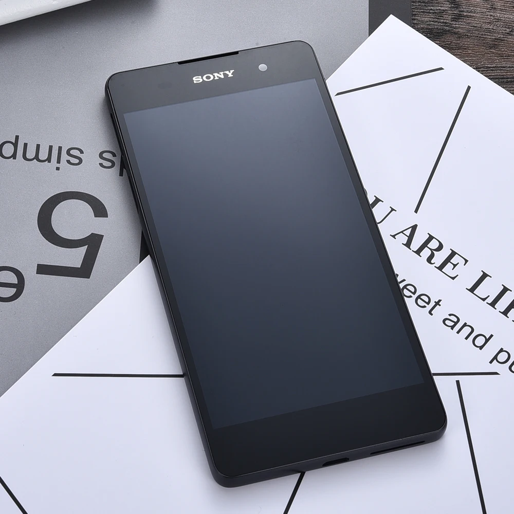 Дешево Оригинальный ЖК дисплей для SONY Xperia E5, сенсорный экран, дигитайзер, Замена для SONY Xperia E5 lcd F3311 F3313