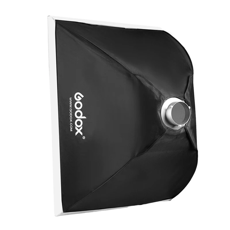 Godox 60X60 см софтбокс Bowens Mount Soft Box Studio Flash прямоугольный диффузор для Godaox DE300 DE400 SK400 II студийный светильник