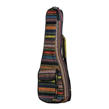 2" Гавайские гитары укулеле сумка Национальный Стиль Ukelele рюкзак чехол 6 мм хлопок подкладка регулируемый плечевой ремень для концерта Ukeleles