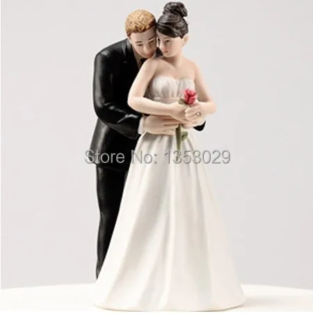 

2014 The Look of Love Bride and Groom Couple Figurine wedding cake topper For Wedding decoration