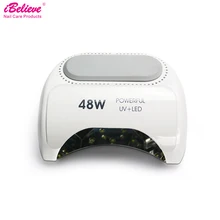 IBelieve автоматический датчик 48 Вт Профессиональный 365+ 405 нм УФ светодиодная лампа для сушки ногтей машина для полировки всех ногтей Гель-лак Инструменты для ногтей