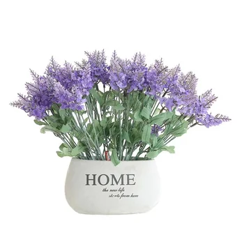 

INDIGO - Wholesale 300pcs - Lavender Free Shipping Romantic Purple Table Decorative Artificial Silk Flowers Wedding Party Event