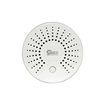 

NEO COOLCAM Smoke Sensor & Temperature Wireless Smoke Temperature Detector Home Security Alarm System