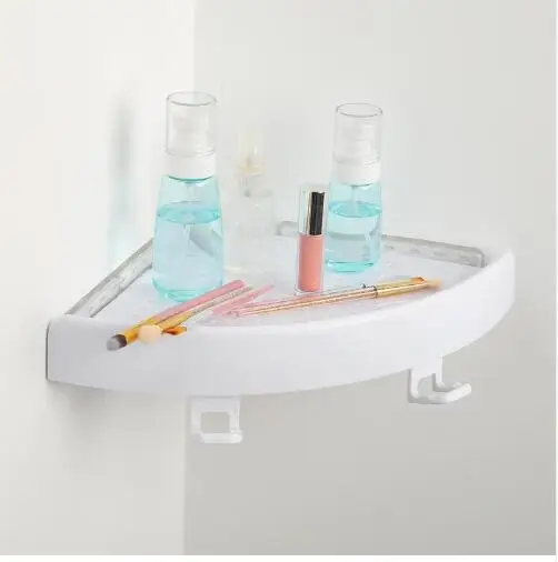 

Bathroom Shelf Qrganizer Snap Up Corner Shelf Caddy Bathroom Plastic Corner Shelf Shower Storage Wall Mount Storage