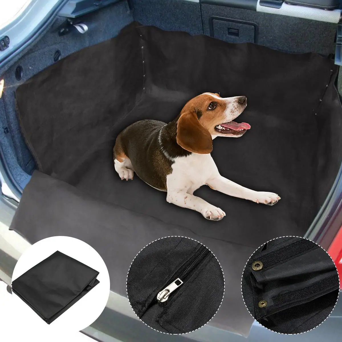 

Car Pet Trunk Mat Tarpaulin Waterproof Oxford Cloth Dog Cat Back Seat Covers Rear Auto Pad Car Protection Blanket