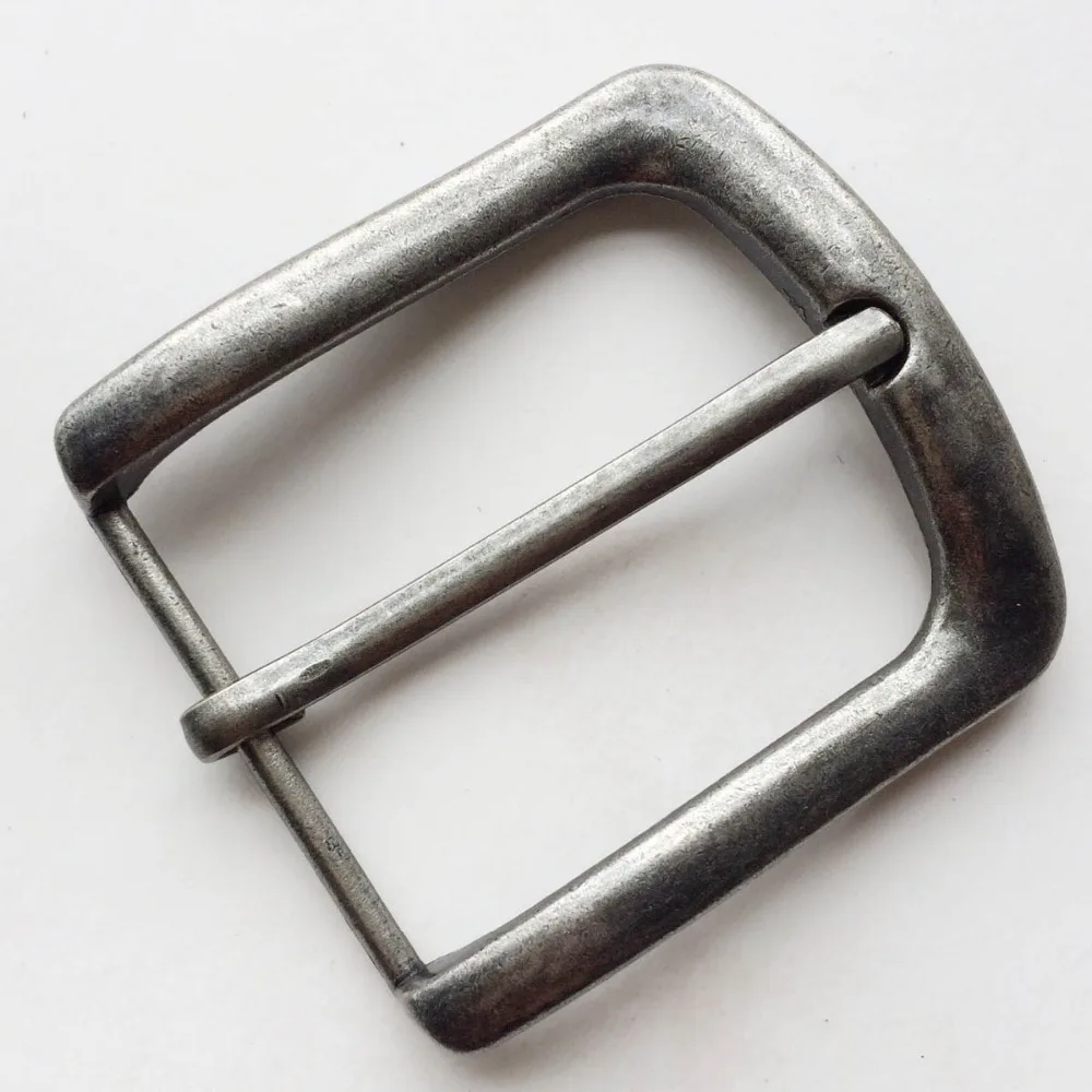 Buy 39mm leather belt buckle solid alloy pin buckle