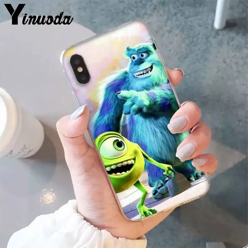 Yinuoda Funny Monster power Company мягкий чехол для телефона для iPhone X XS MAX 6 6s 7 7plus 8 8Plus 5 5S SE XR 10 11 11pro 11promax