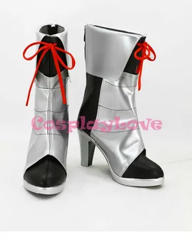 

Custom Made Japanese Anime Kantai Collection Ashigara Cosplay Shoes Long Boots For Halloween Christmas Festival CosplayLove