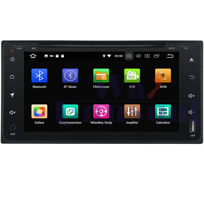 Автомобильный DVD проигрыватель wanобычно Android 9 0 Автомагнитола для Toyota Rav4/Corolla