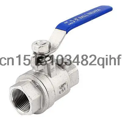 3/4PT Полный Порт 2 Путь Поворотный Рычаг Из Нержавеющей Стали, Два Куска Шаровой Клапан