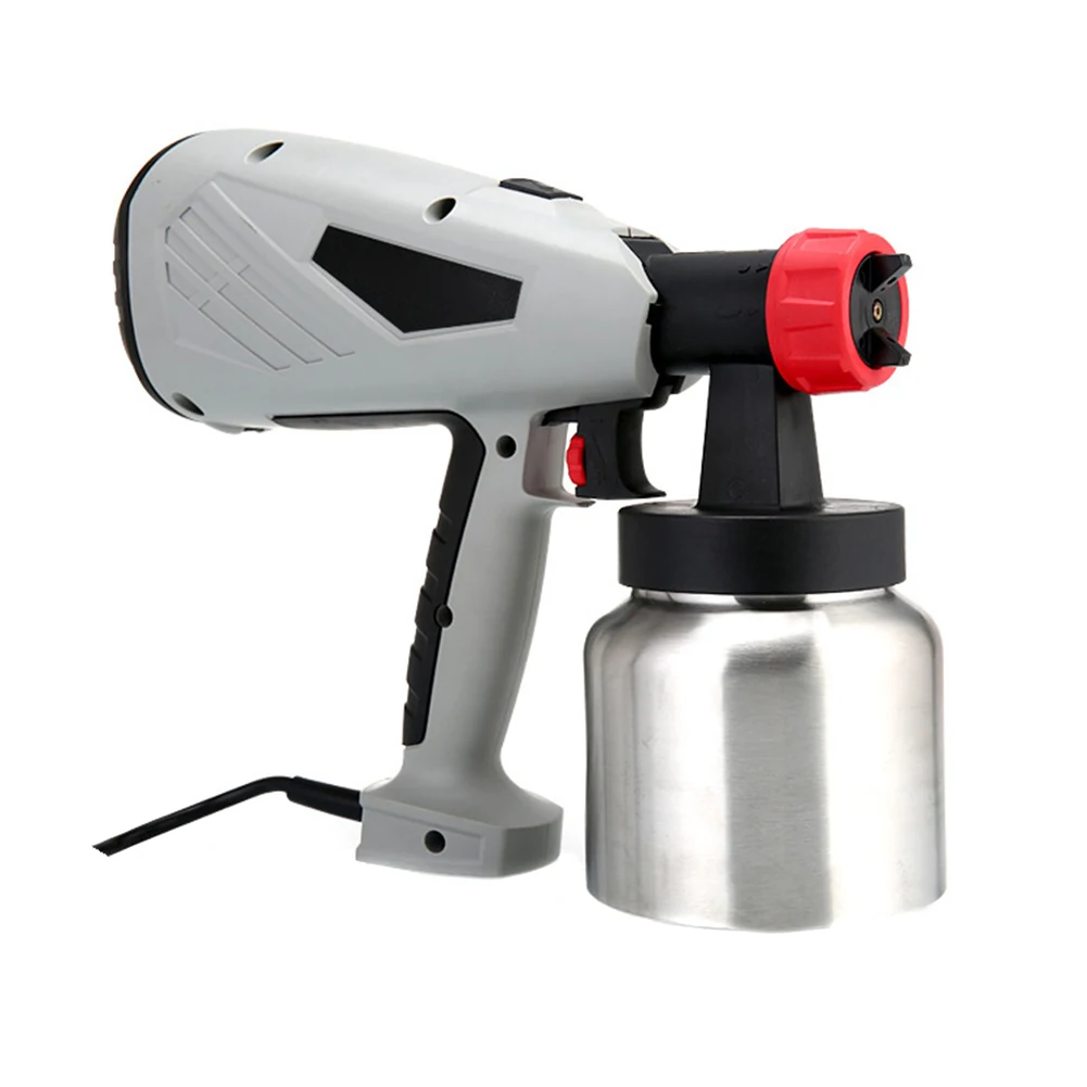 

Electric Paint Sprayers Adjustable Valve Knob 800ml Detachable Container for Car Home Painting MAL999