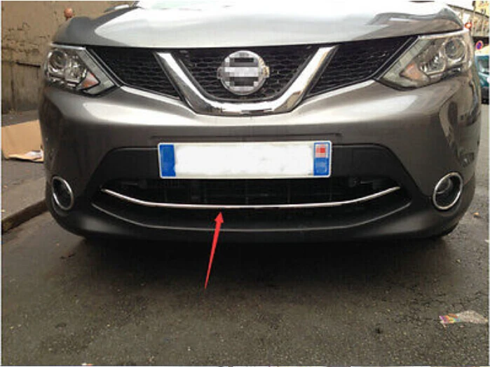Решетчатые грили на решетку автомобильного переднего бампера для Nissan Qashqai 2015 2016