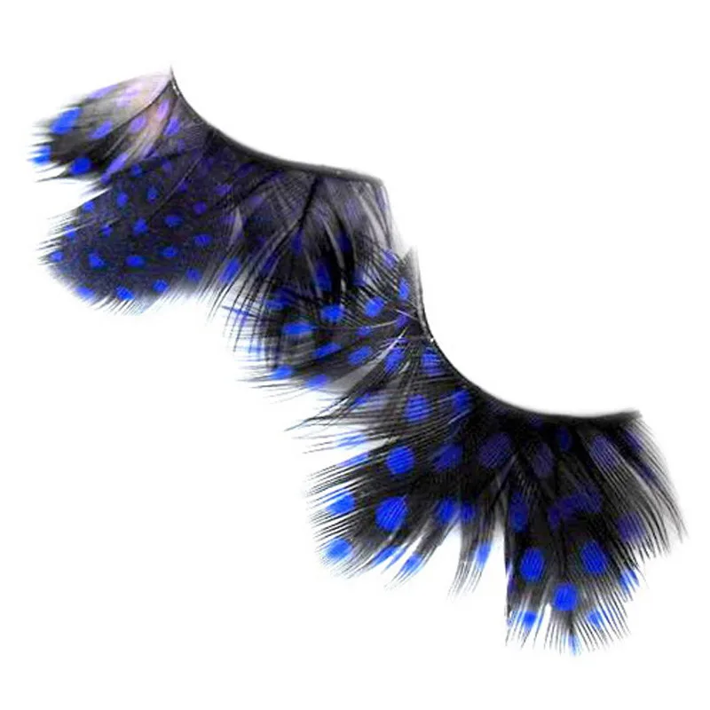 3 пары ручных длинных толстых художественных перьев, накладные ресницы, макияж для ресниц, накладные ресницы