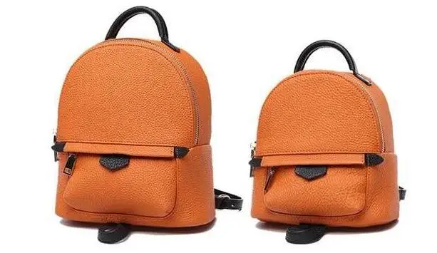 

2018 WOXK bag Fashion quality Genuine Leather canvas Women bag Ladies Palm Springs Backpack free shpping