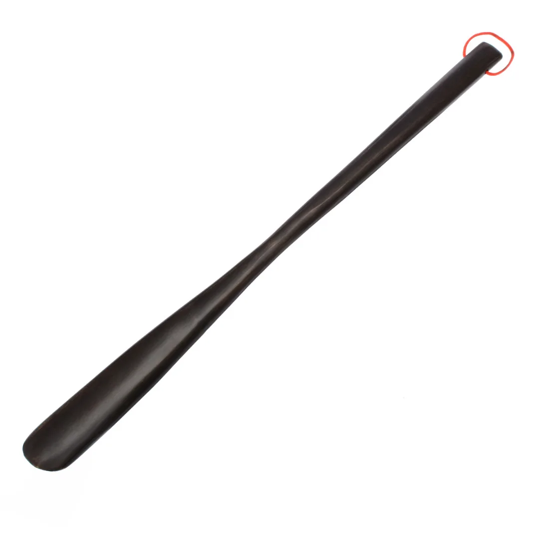 1Pcs Professional Flexible Long Handle Shoehorn 55cm/21.5 inch Wooden Shoe Horn Simple Handy Shoe Aid Stick