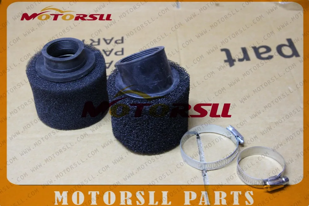 38mm 48mm Straight Foam Air Filter angle clean Sponge Cleaner 50cc