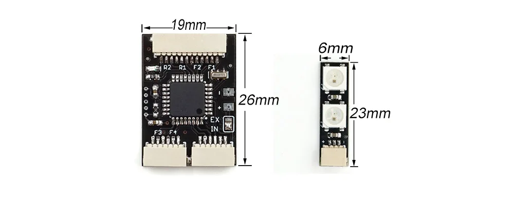 Pixhawk Mavlink внешний светодиодный контроллер для APM Pixhawk2 Ardupilot PX4 RGB навигационный светильник Квадрокоптер гексакоптер беспилотный самолет