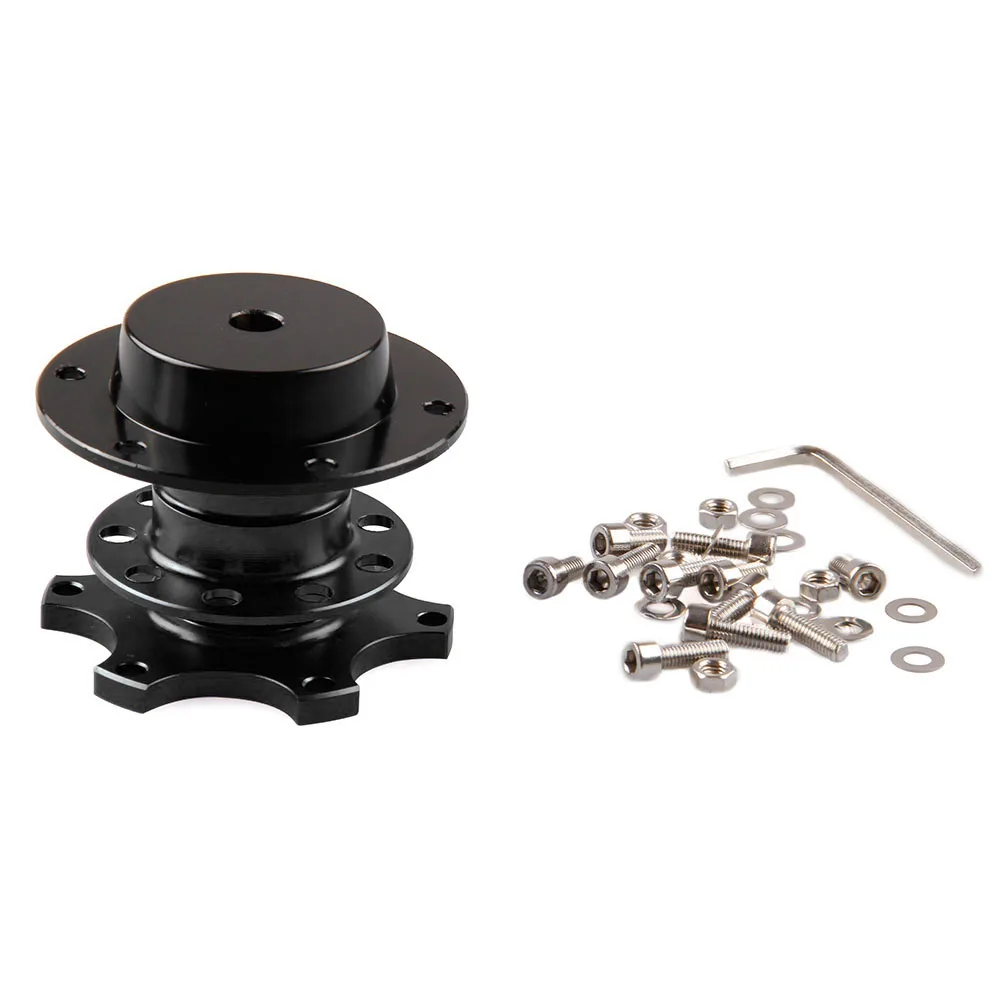 Universal 6 Hole Racing Steering Wheel Quick Release Hub Volante Quick