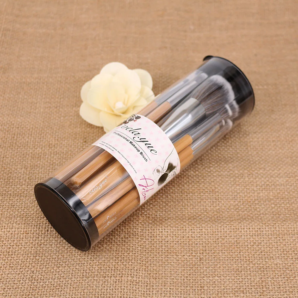 Vela.Yue Makeup Brush Set 18/10/5pcs Full Function Powder Foundation Blusher Bronzer Eyeliner Shadow Brow Lip Gloss Beauty Tool