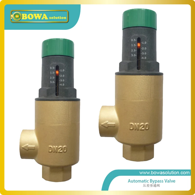 Buy DN15 automatic bypass valve for wall mounted