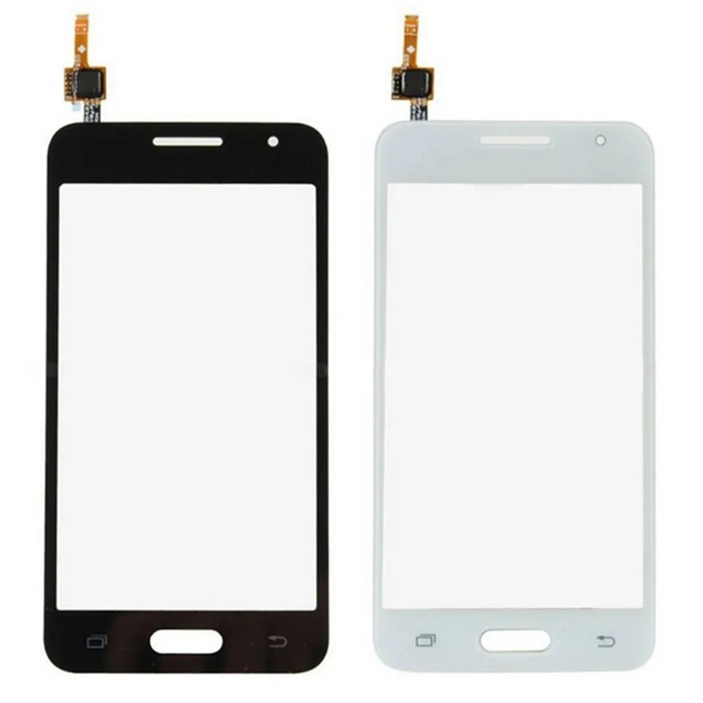 

New Front Touch Screen Digitizer Panel Lens For Samsung Galaxy Core 2 B0511 G355H G355 Replacement Parts Black & White