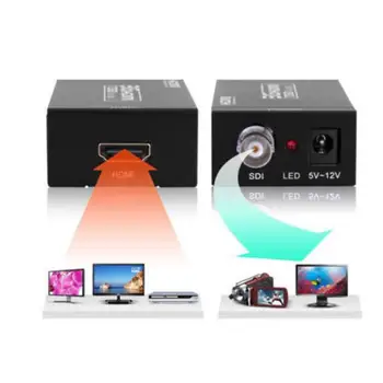 

HDMI To SDI Video Converter BNC SDI/HD-SDI/3G-SDI Adapter 1080P Camera Theater For England regulations Z1114