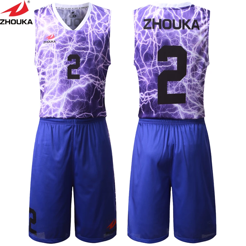 Top Quality Digital Sublimation Printing Basketball Jersey Make Unique