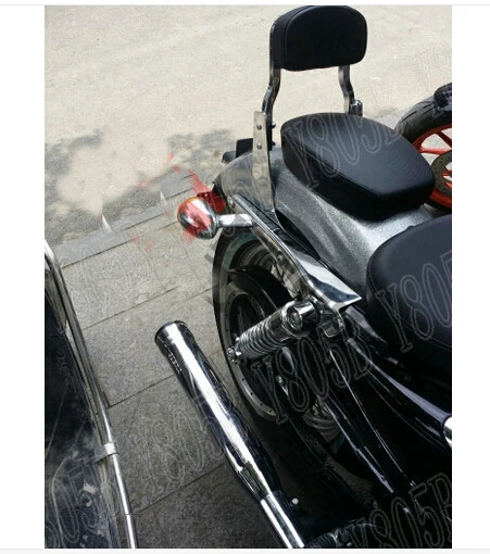 Черная кожаная накладка на заднее сиденье 6 присосок для Yamaha VStar 400 650 1100 1300 Virago Xv 250