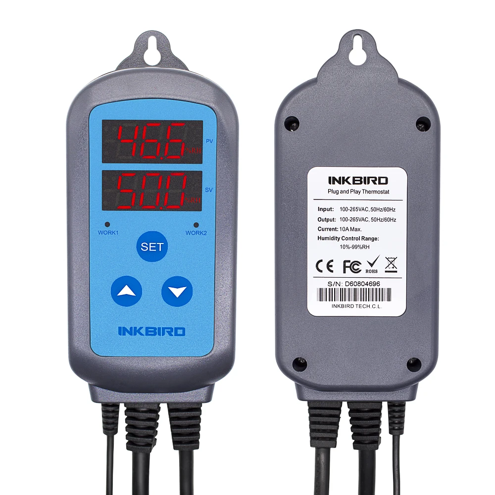 Beste Inkbird IHC 200 EU Plug Digitale Vochtigheid Controller Hygrometer Humidistaat Voor Incubator, Automatische Incubator, Incubator Controller