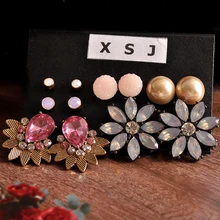 Лидер продаж; Новинка; Модные женские непромокаемые сапоги ювелирных украшений из мультфильма «Холодное сердце» ; День рождения подарок Цвет: фиолетовый, розовый, серьги 6 пар/компл. серьги агента доставки