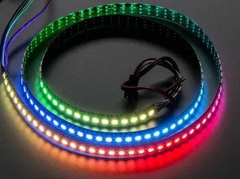 

1m 144LED 5V WS2813 5050RGB Upgraded WS2812B Individually Addressable dream color led pixel strip light IP67waterproof PCB BLACK