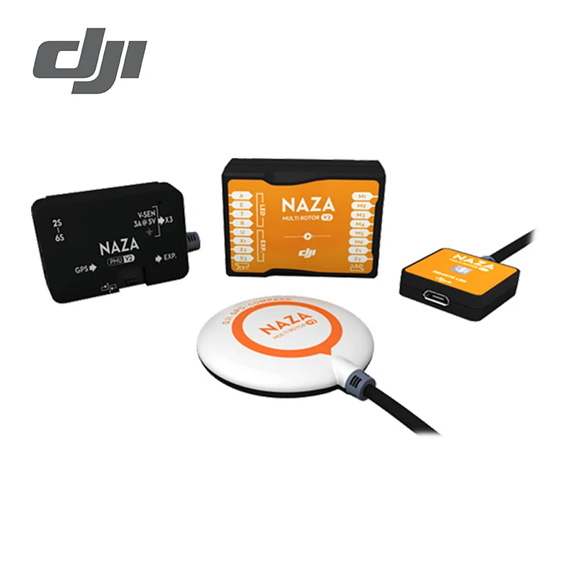 

DJI Naza M V2 (Includes GPS) All-in-one Design iOSD mini supported Independent LED Module Built-in Gimbal Stabilization Function